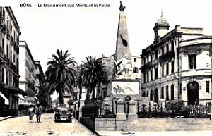 Bone - Monument aux Morts et Poste